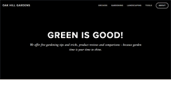 Desktop Screenshot of oakhillgardens.com